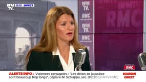 Marlène Schiappa était face à Jean-Jacques Bourdin sur RMC et BFMTV à 8H35