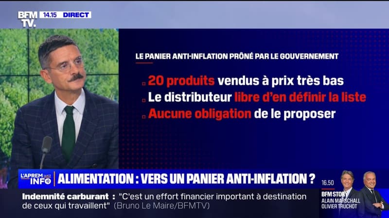 Vers un panier alimentaire anti-inflation pour sauver le pouvoir d'achat des Français?
