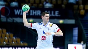 Aymeric Minne lors de France-Allemagne le 9 janvier 2022