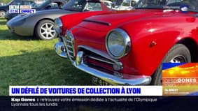 Lyon: un défilé de voitures de collection