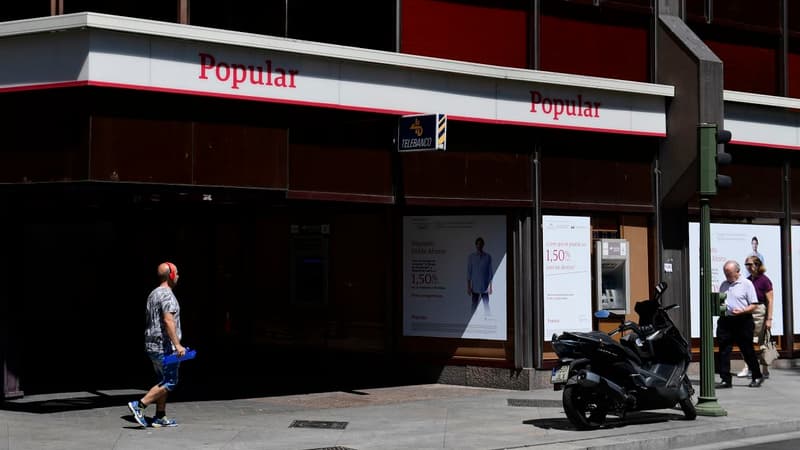 Banco Popular a été vendue pour un euro à Santander