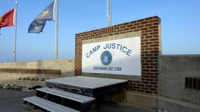 L'entrée du tribunal militaire de la base navale américaine de Guantanamo, sur l'île de Cuba