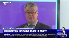 Jean-Paul Delevoye tancé par droite pour ses propos sur l'immigration
