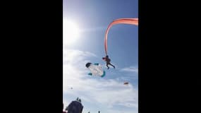 EN VIDÉO - 31 secondes de terreur pour une fillette accrochée à un cerf-volant à Taïwan