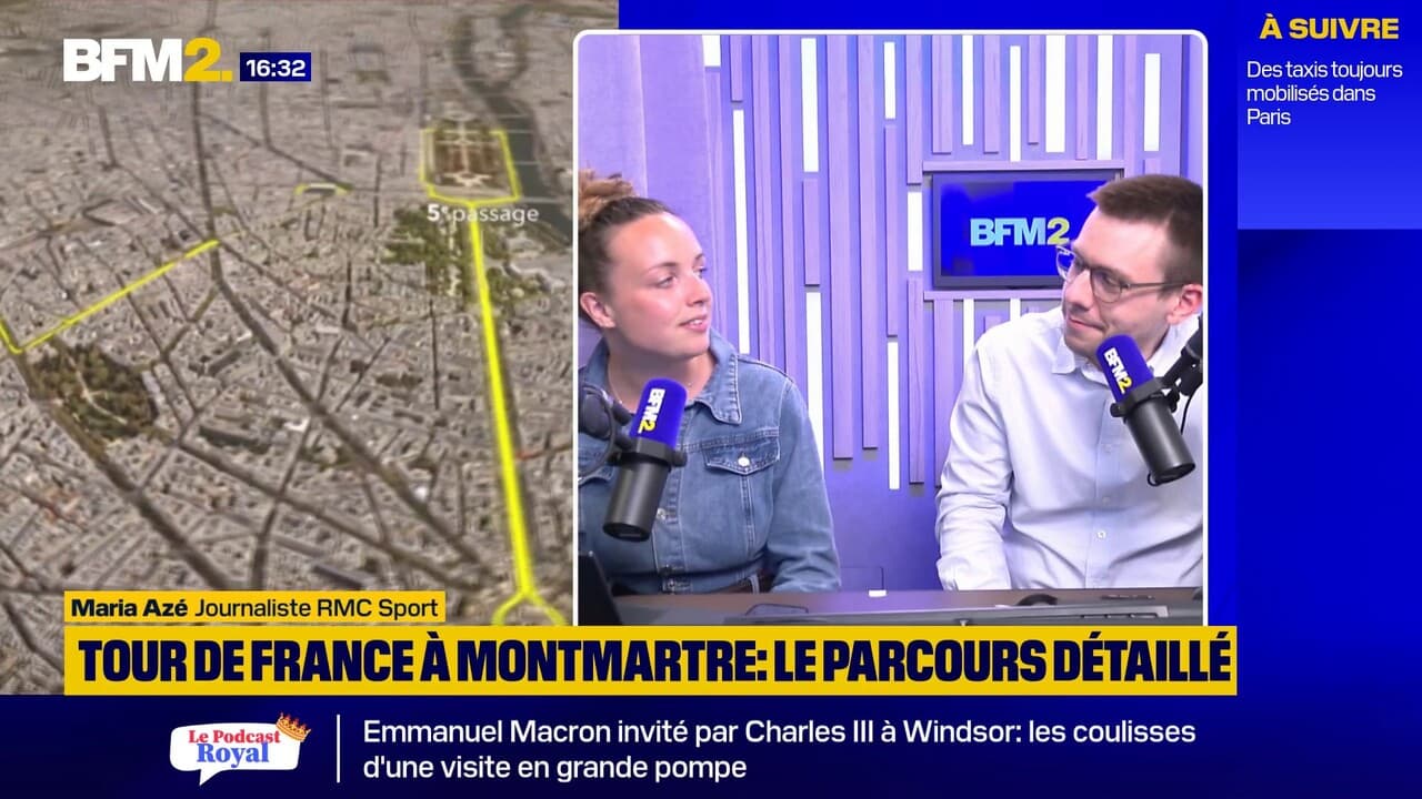 Après les jo 2024, le tour de france 2025 passera par montmartre: le parcours a été détaillé