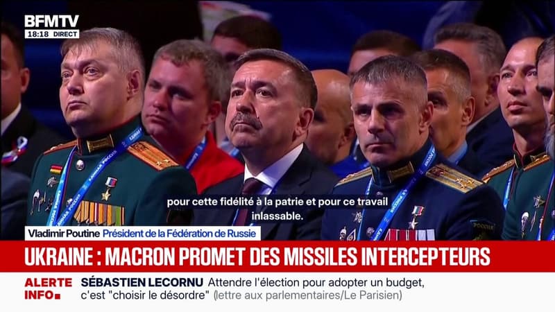 Vladimir Poutine reconnaît les difficultés de la guerre avec l'Ukraine lors d'une allocution à Moscou