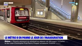 Lyon: le métro B en panne le jour de l'inauguration 