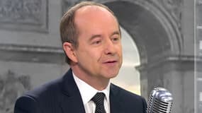 Le ministre de la Justice Jean-Jacques Urvoas sur le plateau de BFMTV-RMC, le 8 mars 2016.