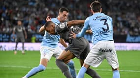 Kylian Mbappé lors d'un match Celta-Real, à Vigo le 19 octobre 2024