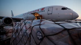 Un avion Air Canada chargé d'aide humanitaire
