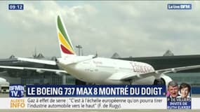 Le Boeing 737 Max 8 montré du doigt 