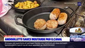 Un chef, une recette: l'andouillette sauce moutarde par Olivier Canal