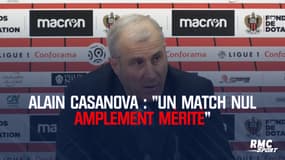 Ligue 1 / Alain Casanova : "Un match nul amplement mérité"