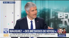 "J’ai décidé de porter plainte et de saisir le CSA", déclare Laurent Wauquiez 