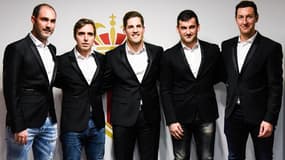 De gauche à droite : Juanjo del Ojo, Dani Guindos, Robert Moreno, Jose Sambade et Marc Sellares