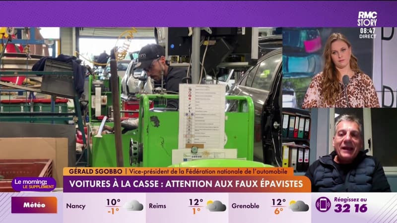 Voitures à la casse : attention aux faux épavistes