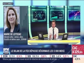Marie de Leyssac (EDRAM): Le bilan de la Fed dépasse désormais les 5 000 milliards de dollars - 27/03