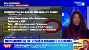Île-de-France: des inondations touchent plusieurs routes et lignes de transport ce jeudi après le passage de la dépression Kirk