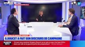 Meeting de Doucet : Réaction aux têtes de liste