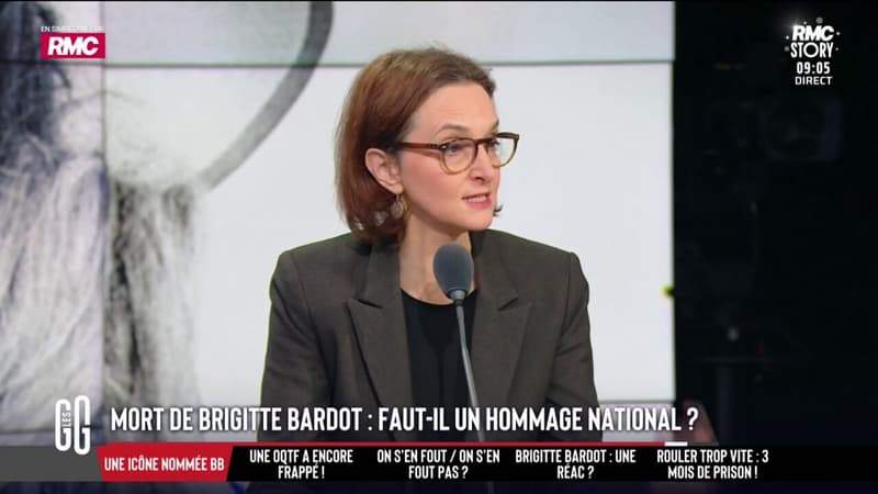 Décès de Brigitte Bardot : "Il n'y en a pas d'autres des comédiennes comme ça", promet Barbara Lefebvre