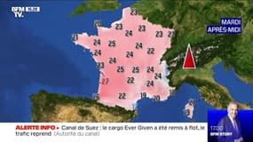 La météo pour ce mardi 30 mars 2021