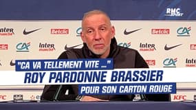 PSG 3-1 Brest : "Ca va tellement vite en face ...", Roy pardonne Brassier pour son rouge