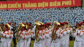 La cérémonie anniversaire dans la ville de Dien Bien Phu au Vietnam