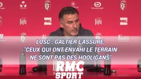 LOSC : Galtier l'assure, "ceux qui ont envahi le terrain ne sont pas des hooligans"