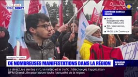 Réforme des retraites: de nombreuses manifestations dans le Nord et le Pas-de-Calais ce mercredi