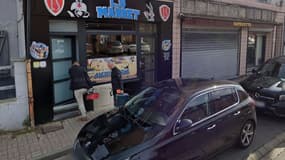 L'épicerie LS Market, située rue du Faubourg des Postes à Lille-Sud, le lieu où un homme a été tué d'une balle dans le thorax dans la nuit du mardi 30 septembre