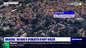 Grasse: 50.000 euros d'objets d'art volés, quatre hommes en garde à vue