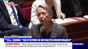 Élisabeth Borne: "Notre système de retraites n'est pas soutenable en l'état"
