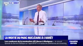 La moitié du parc nucléaire français à l'arrêt probablement pour plusieurs années