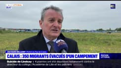 Migrants évacués à Calais: le préfet évoque "l'insalubrité" du camp