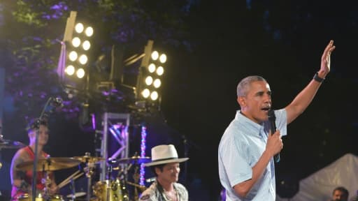 Le président Barack Obama lors de la célébration de la fête nationale, le 4 juillet 2015 à Washington