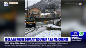 Isola 2000: la route vers la station devrait rouvrir ce lundi à la mi-journée