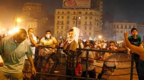 Des heurts, les premiers depuis une semaine au Caire, ont eu lieu dans la nuit de lundi à mardi lors de manifestations des partisans de l'ex-président islamiste Mohamed Morsi. Vingt-deux personnes ont été blessées. /Photo prise le 15 juillet 2013/REUTERS/