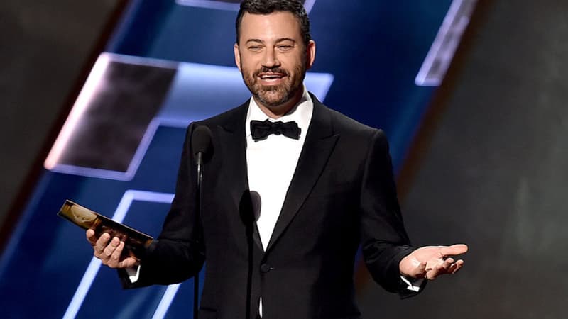 L'animateur Jimmy Kimmel en septembre 2015, lors des Emmy Awards 