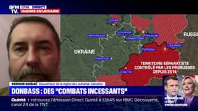 Ukraine: le gouverneur de Louhansk affirme qu'il "n'y a pas un seul endroit qui soit en sécurité" dans la région