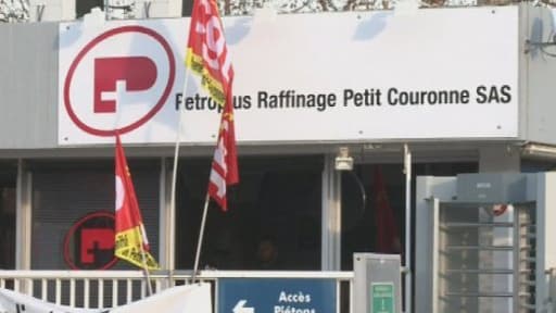 Le site Petroplus de Petit-Couronne.