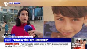 "Eitan a vécu des horreurs": la tante du jeune franco-israélien, retenu en otage par le Hamas, témoigne