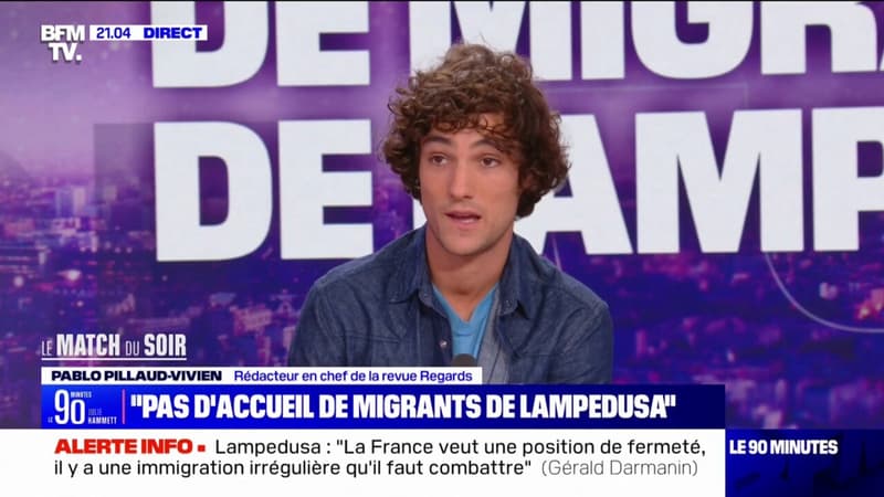 Pas d'accueil de migrants de Lampedusa en France: 