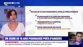 Un ado de 16 ans a été poignardé à plusieurs reprises à proximité d'un lycée à Avrillé, près d'Angers