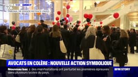 Nouvelle action des avocats au tribunal de grande instance de Paris contre la réforme des retraites