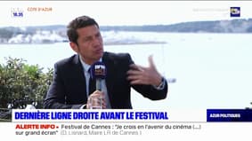 Festival de Cannes: David Lisnard évoque les retombées économiques pour la ville