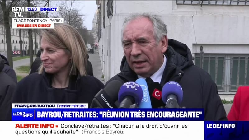 Conclave sur les retraites: François Bayrou attend 