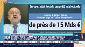 Paul Maier (EUIPO) : Contrefaçon, le manque à gagner des entreprises s'élève à 19 milliards d'euros - 12/06