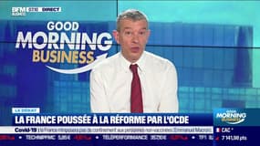 Le débat  : La France poussée à la réforme par l'OCDE par Jean-Marc Daniel et Nicolas Doze - 19/11