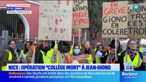 Nice : opération "collège mort" à Jean-Giono