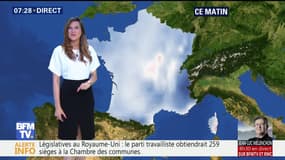 La météo pour ce vendredi 9 juin 2017